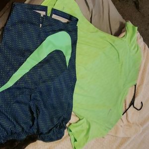 Shirt/shorts set price includes both.